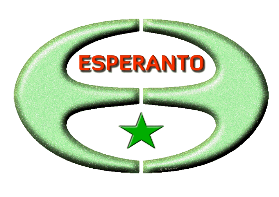 eo-ovo mit roter Esperanto-Schrift und grnem Stern